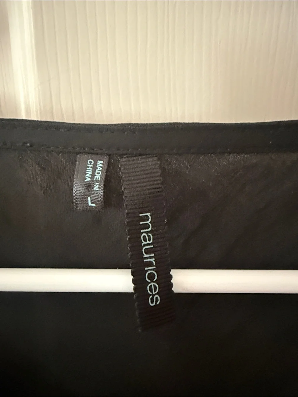 Maurices Black Twist-Detail Sleeveless Camisole - Picture 3 of 4